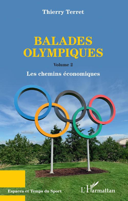 Couverture ebook de Balades Olympiques, de Thierry Terret