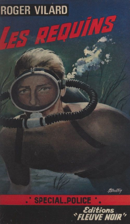 ebook cover of Les requins, by Roger Vilard