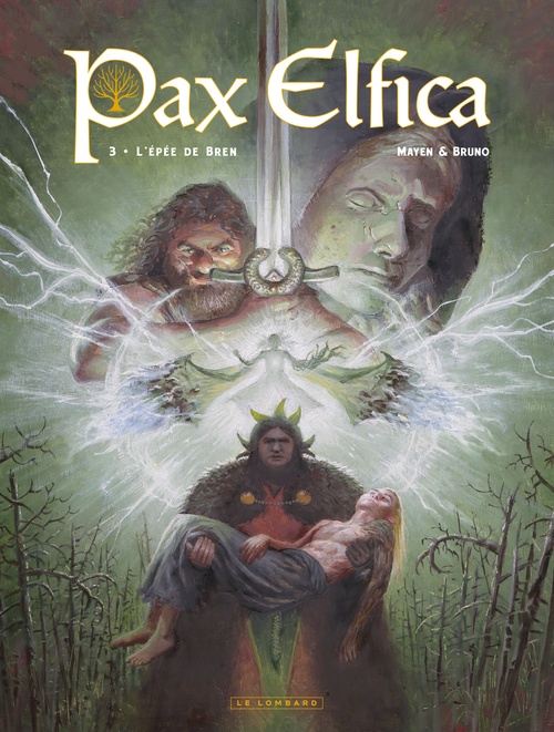 ebook cover of Pax Elfica - Tome 3 - L'épée de Bren, by Cédric Mayen