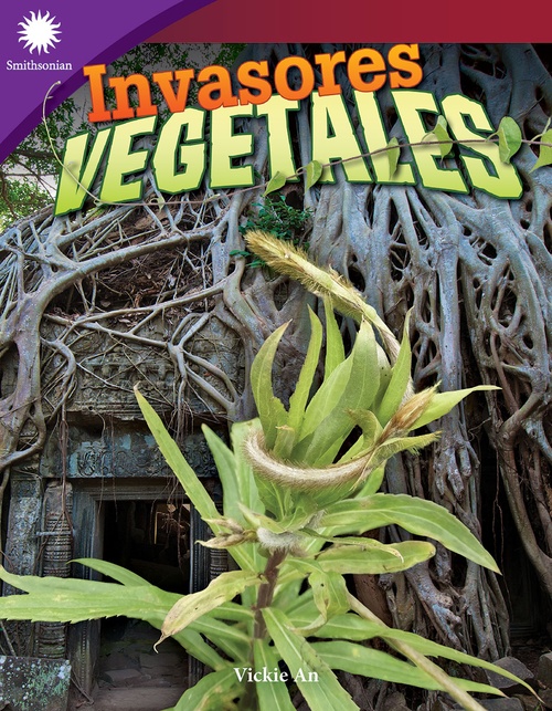 ebook cover of Invasores vegetales, by Vickie An
