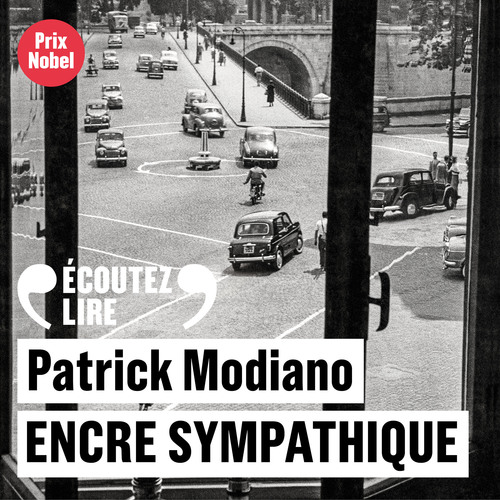 Couverture audiobook de Encre sympathique, de Patrick Modiano
