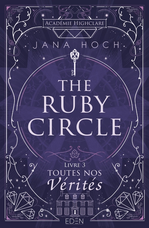 Couverture ebook de Ruby Circle T3, de Jana Hoch