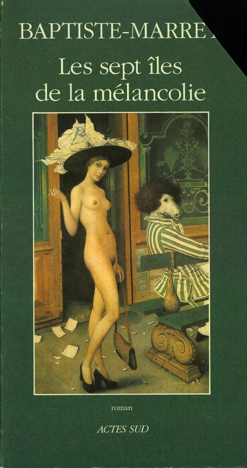 ebook cover of Les sept îles de la mélancolie, by Baptiste-marrey, Jean-Claude Marrey