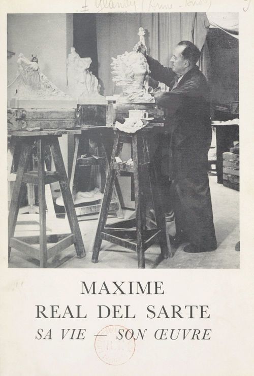 Couverture ebook de Maxime Real del Sarte, de Anne André Glandy
