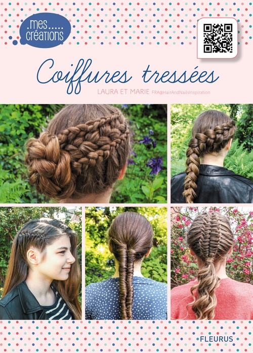 ebook cover of Coiffures tressées, by Laura Kristine Arnesen, Marie Moesgaard Wivel