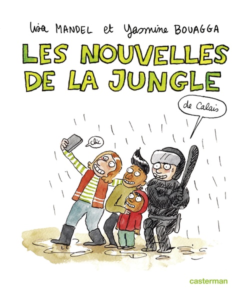 ebook cover of Sociorama - Les nouvelles de la Jungle (de Calais), by Yasmine Bouagga, Lisa Mandel