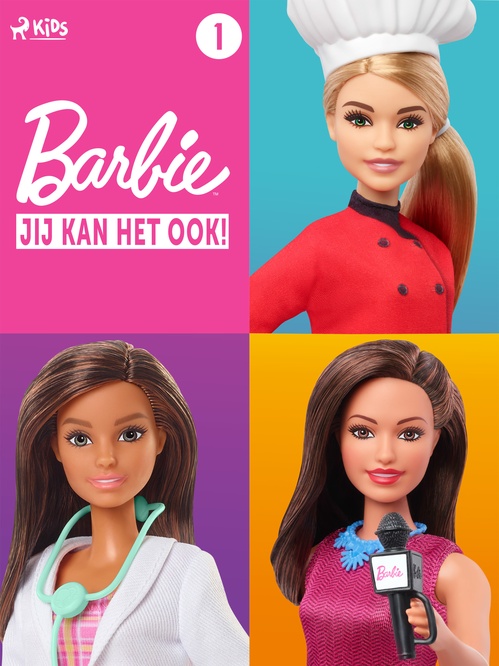 Couverture ebook de Barbie - Jij kan het ook! - collectie 1, de Mattel