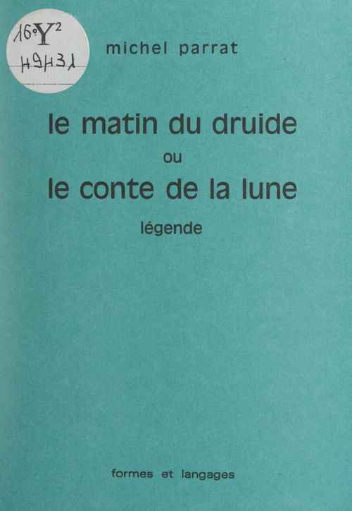 Couverture ebook de Le matin du druide, de Michel Parrat