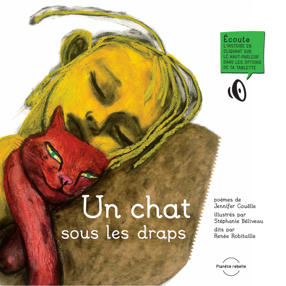 Couverture ebook de Un chat sous les draps, de Stéphanie Béliveau, Jennifer Couelle, Alexis Loranger, Etienne Loranger, Renée Robitaille