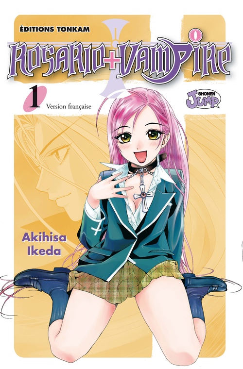 Couverture ebook de Rosario + Vampire T01, de Akihisa Ikeda