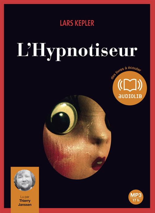 audiobook cover of L'Hypnotiseur, by Lars Kepler
