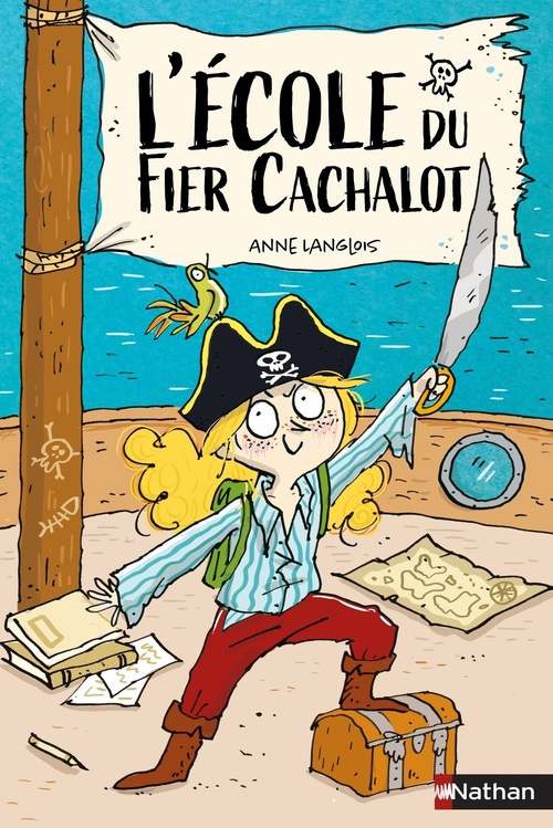 ebook cover of L'école du Fier Cachalot, by Anne Langlois