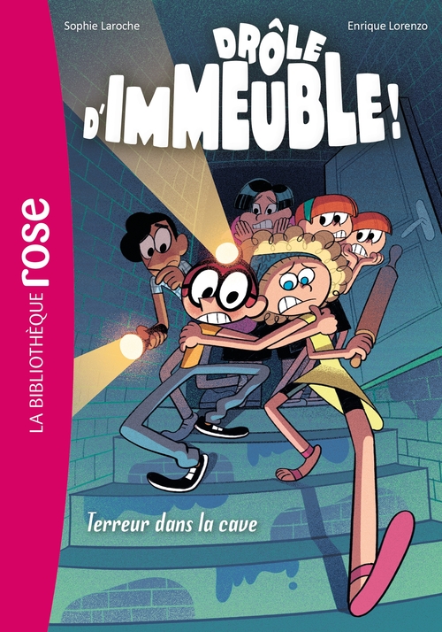 ebook cover of Drôle d'immeuble ! 02 - Terreur dans la cave, by Hachette Livre