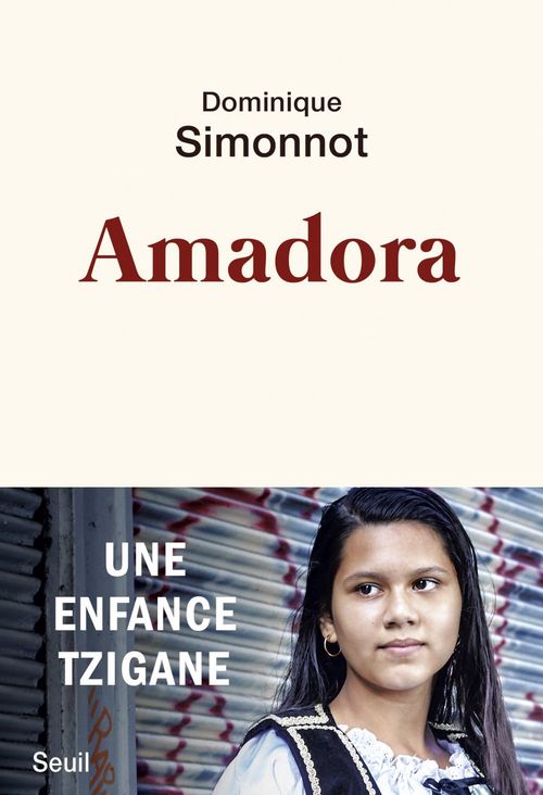Couverture ebook de Amadora - Une enfance tzigane, de Dominique Simonnot