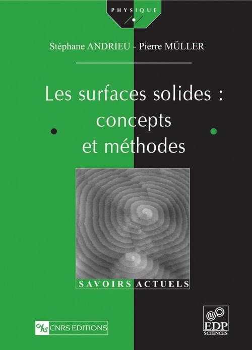 ebook cover of Les Surfaces solides : concepts et méthodes, by Stéphane Andrieu, Pierre Müller