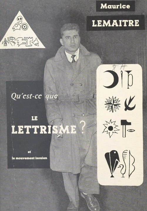 Couverture ebook de Qu'est-ce que le lettrisme ?, de Maurice Lemaître