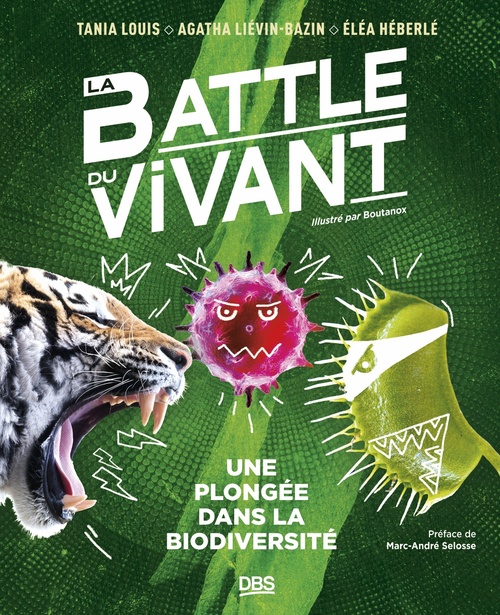 Couverture ebook de La battle du vivant, de Tania Louis, Agatha Liévin-Bazin, Eléa Héberlé