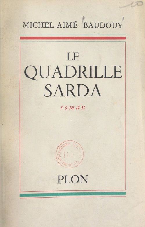 Couverture ebook de Le Quadrille Sarda, de Michel-Aime Baudouy