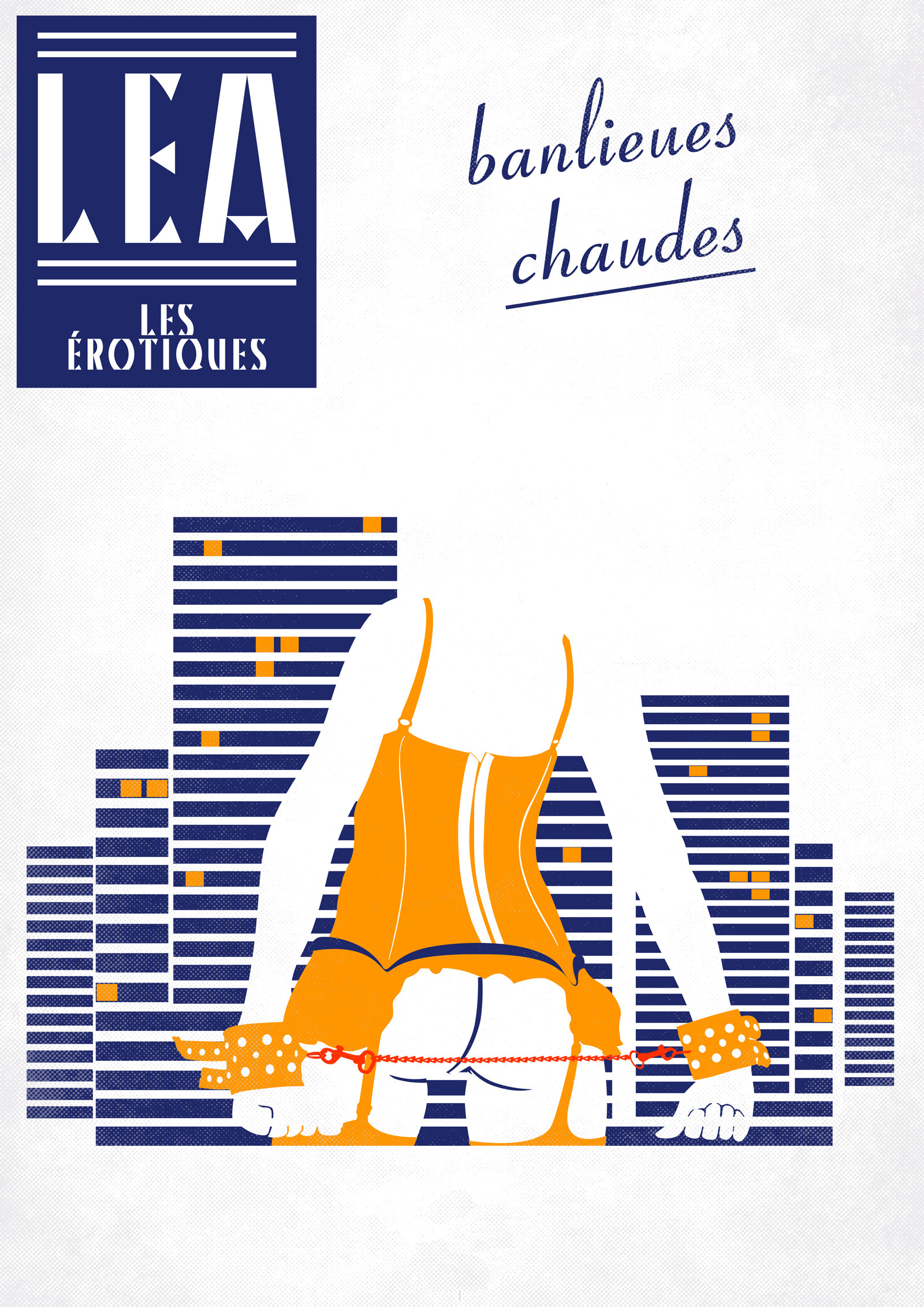 ebook cover of Banlieues Chaudes, by Léa