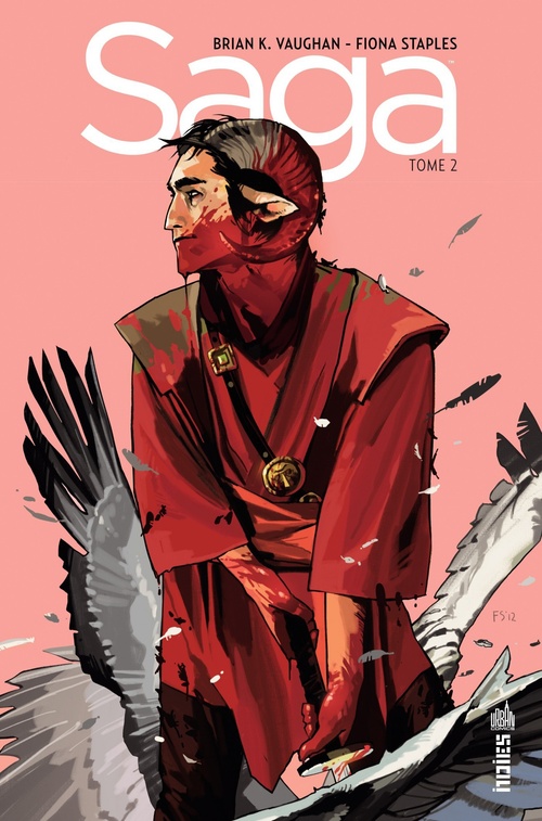 ebook cover of Saga - Tome 2, by Brian k. Vaughan, Fiona Staples