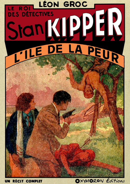 Couverture ebook de L'île de la peur, de Léon Groc