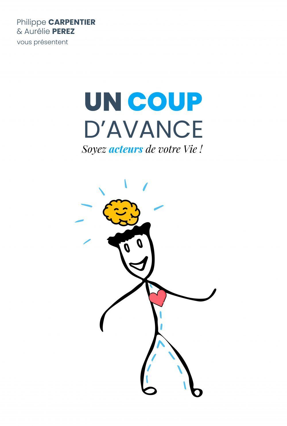 ebook cover of Un coup d'avance, by Philippe Carpentier, Aurélie Perez