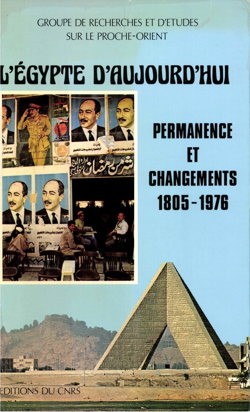 Couverture ebook de L´Égypte d´aujourd´hui, de Collectif