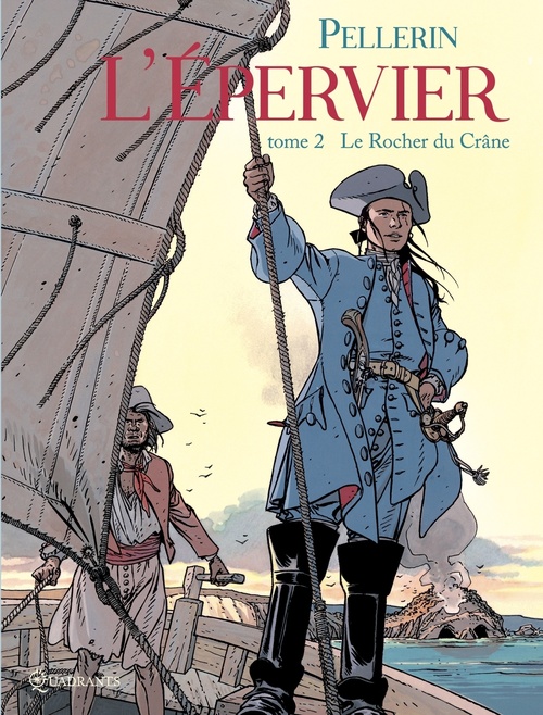 ebook cover of L'Épervier T02 - Le Rocher du Crâne, by Patrice Pellerin