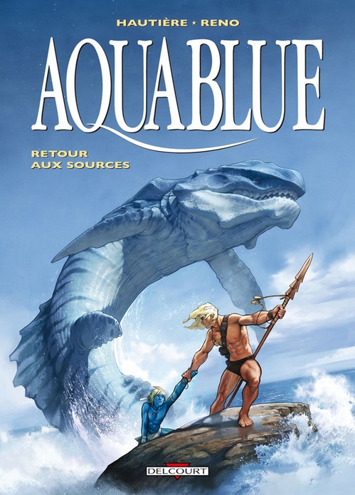 Couverture ebook de Aquablue T12 - Retour aux sources, de Régis Hautière