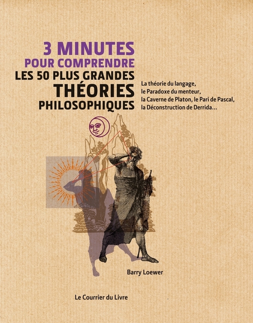 Couverture ebook de 3 minutes pour comprendre les 50 plus grandes théories philosophiques, de Barry Loewer