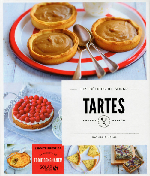 Couverture ebook de Tartes faites maison - Les délices de Solar, de Nathalie Hélal