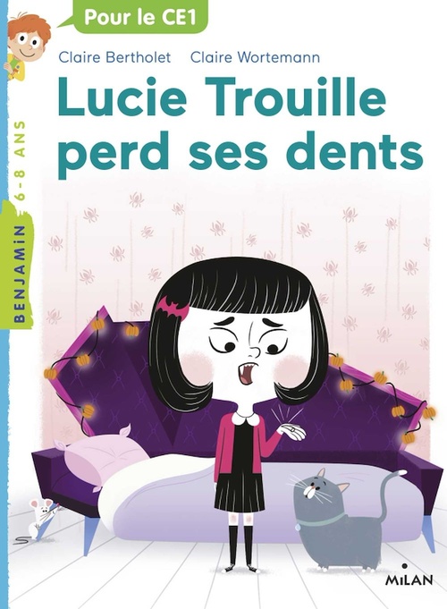ebook cover of Lucie Trouille perd ses dents, by Claire Bertholet