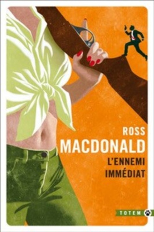 ebook cover of L'Ennemi immédiat, by Ross Macdonald