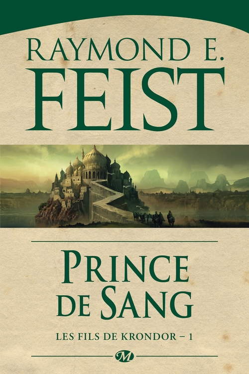 ebook cover of Les Fils de Krondor, T1 : Prince de sang, by Raymond Elias Feist