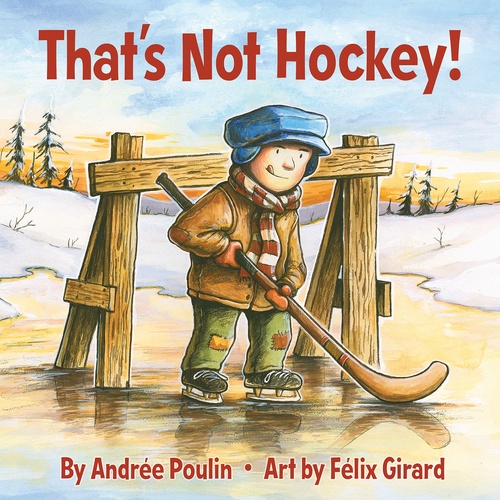 Couverture ebook de That's Not Hockey!, de Andrée Poulin