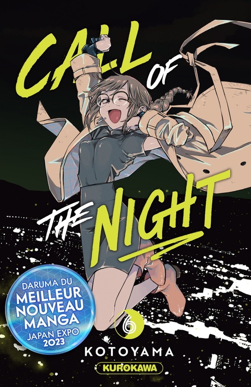 Couverture ebook de Call of the night - Tome 6, de Kotoyama