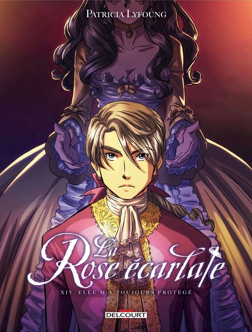 ebook cover of La Rose écarlate T14 - Elle m'a toujours protégé, by Patricia Lyfoung
