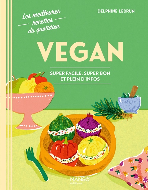 Couverture ebook de Vegan, de Delphine Lebrun