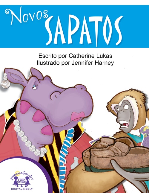 Couverture ebook de Novos sapatos, de Catherine Lukas
