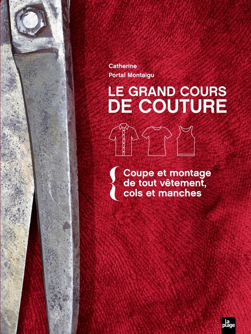 Couverture ebook de Le grand cours de couture, de Catherine Portal Montaigu
