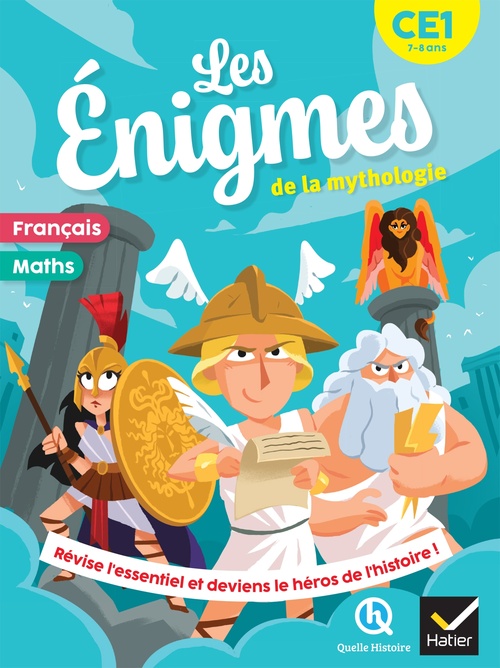 ebook cover of Les énigmes de la mythologie - CE1, by Déborah Mirabel, Bruno Wennagel