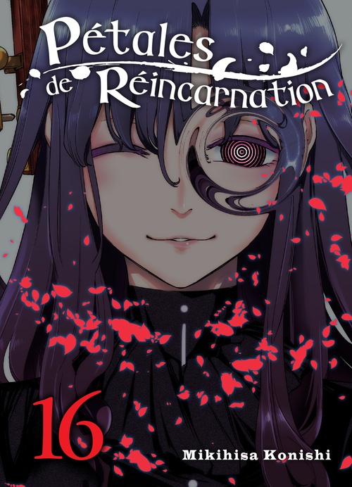 Couverture ebook de Pétales de réincarnation T16, de Mikihisa Konishi