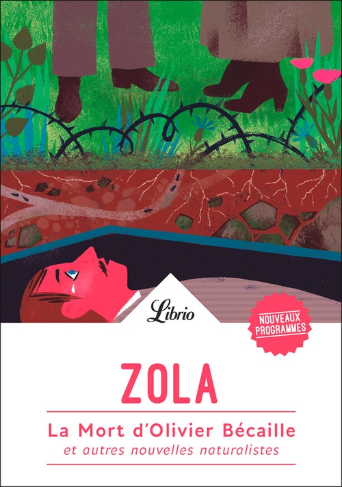ebook cover of La Mort d'Olivier Bécaille et autres nouvelles naturalistes, by Emile Zola