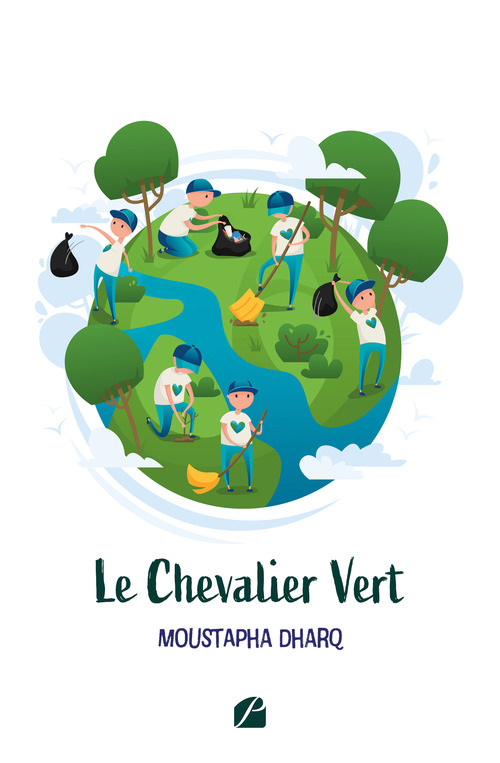 Couverture ebook de Le Chevalier Vert, de Moustapha Dharq