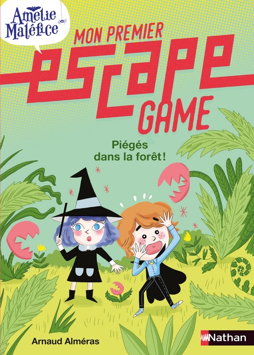 Couverture ebook de Amélie Maléfice : Piègées dans la forêt, de Arnaud Alméras
