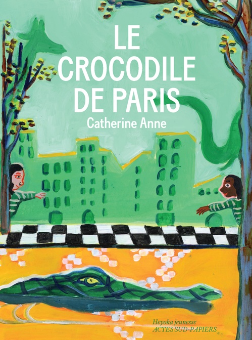 Couverture ebook de Le Crocodile de Paris, de Catherine Anne
