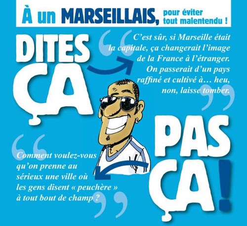 Couverture ebook de Dites ça. pas ça ! - À un Marseillais, de Philippe Bercovici, Patrice Perna
