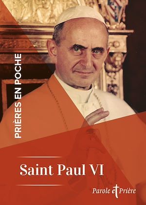 Couverture ebook de Prières en poche - Saint Paul VI, de Paul VI