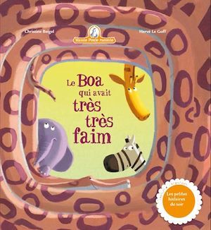 ebook cover of Mamie Poule raconte : Le Boa qui avait très faim, by Christine Beigel