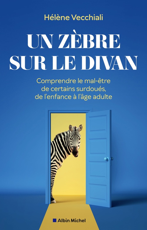 ebook cover of Un zèbre sur le divan, by Hélène Vecchiali